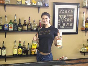 Bartending School students